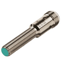 Pepperl&plus;Fuchs Inductive Proximity Metal Barrel Sensor; 8mm; Embeddable; 10-30VDC; NO; PNP; Connector - M12